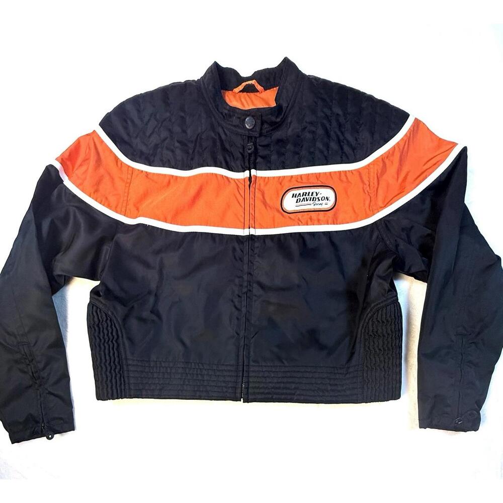 Vintage Harley Davidson Women’s Jacket XL Full Zip